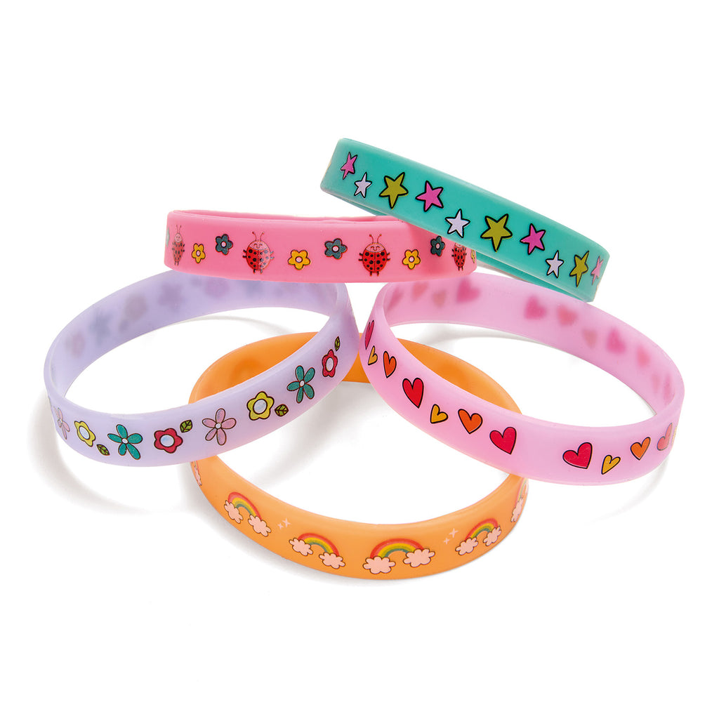 Chit Chat Rainbow Wristbands