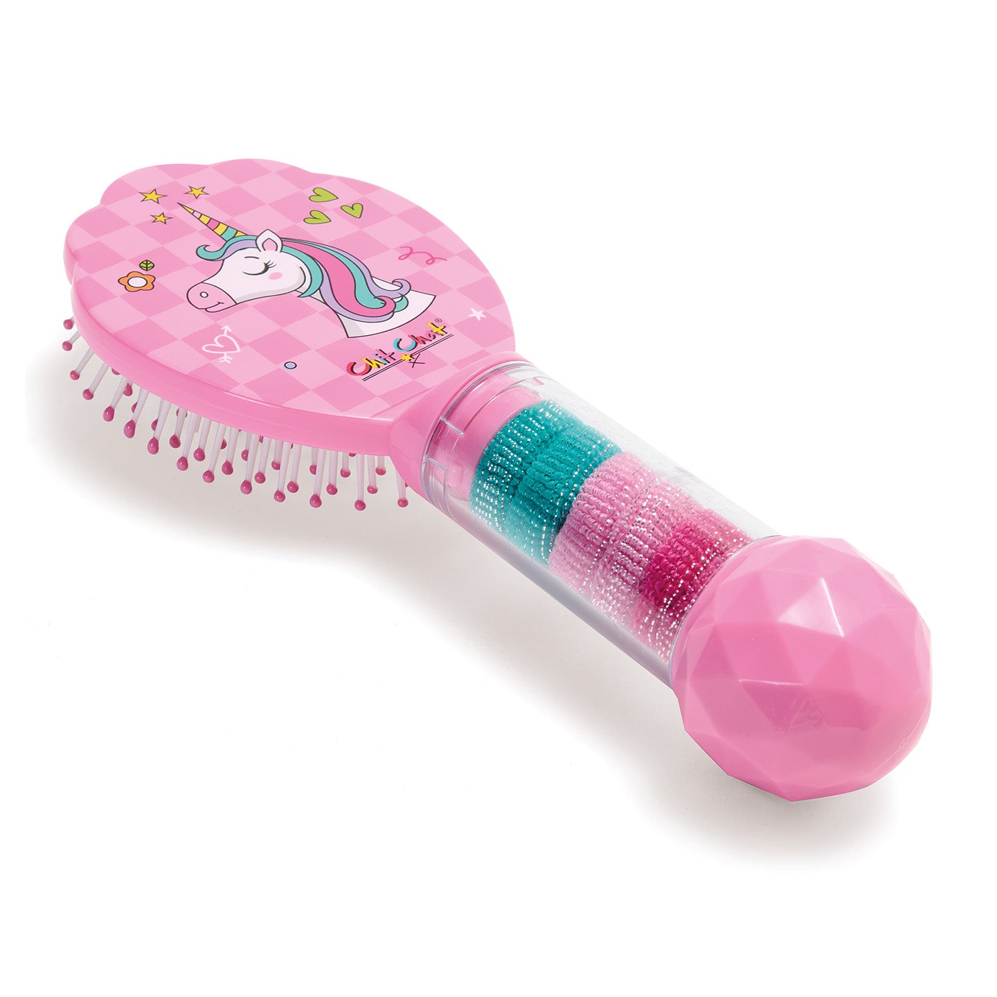 Chit Chat Glossy Locks Hairbrush & Bobbles