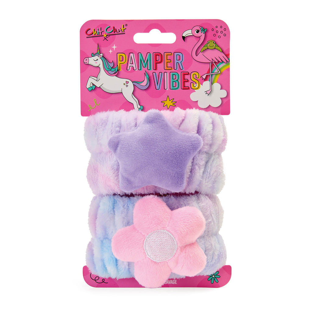 Chit Chat Pamper Vibes Wash Wristbands Set