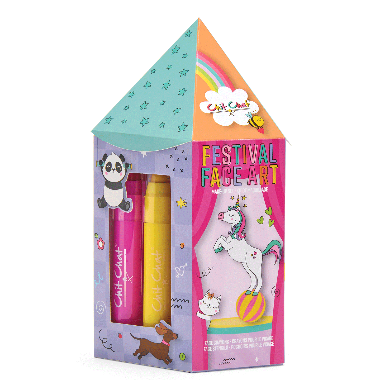 Chit Chat Festival Face Art Set